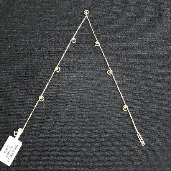 Gold anklet - Picture 10 of 12